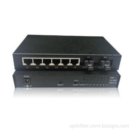 6UTP-Port10/100M fiber Media Converter
